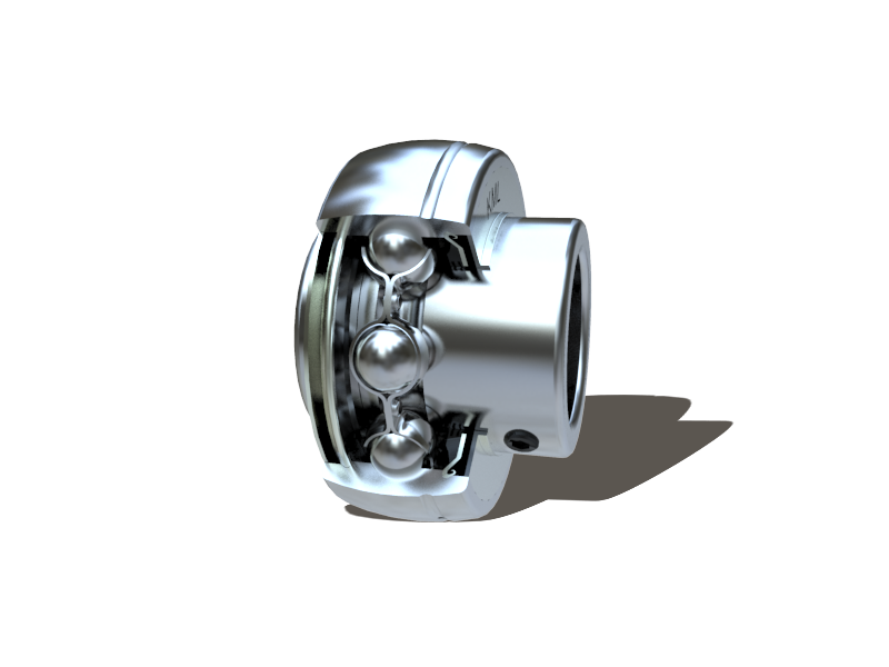 UC207-23 Set screw locking type